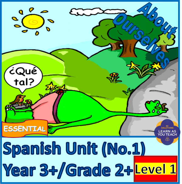 Essential Spanish Unit - About Ourselves (Level 1)