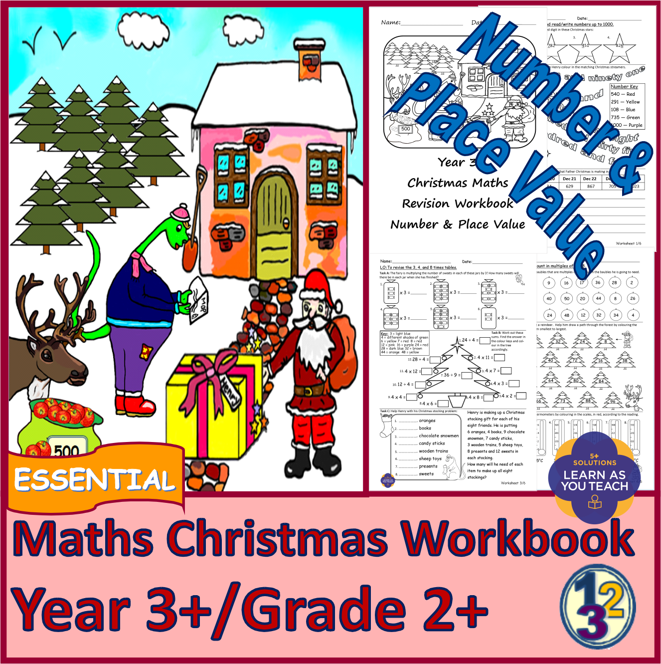 year 3 christmas homework