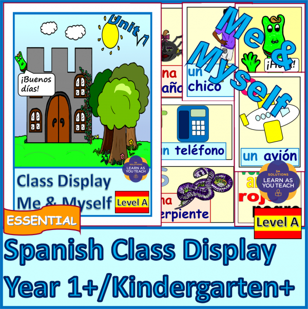 Spanish Class Display - Year 1/Kindergarten