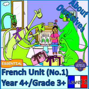 Primary Essential French Unit - About Ourselves
