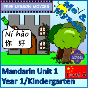 KS1 MANDARIN: YEAR 1 FREE LESSON VIDEOS - ME & MYSELF
