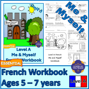 Ages 5-7: French Workbook - Me & Myself
