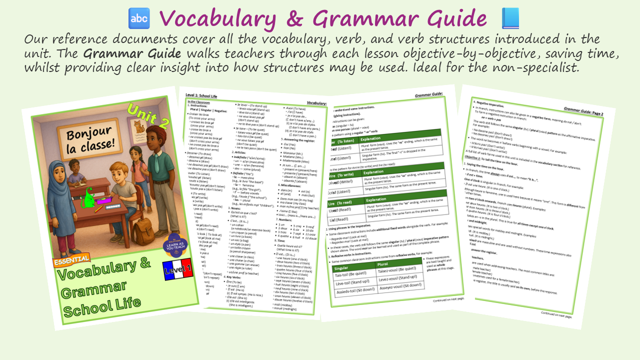 Ages 7-9: French Workbook- School Life - Image 6