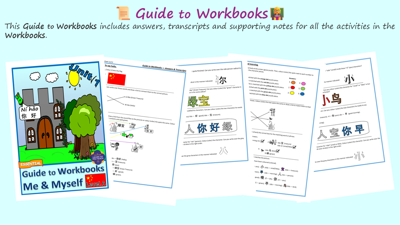 Ages 5-6: Mandarin Workbooks - Me & Myself - Image 7
